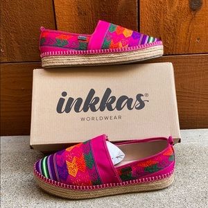 Cotton Candy Espadrille Platform Shoea